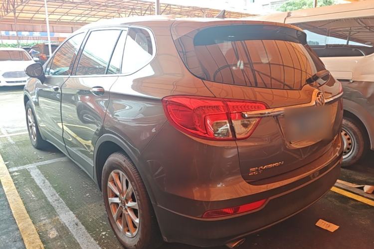 Used Buick Envision 2016 20T Two-Wheel-Drive Elite Model Rear Left 45 Deg