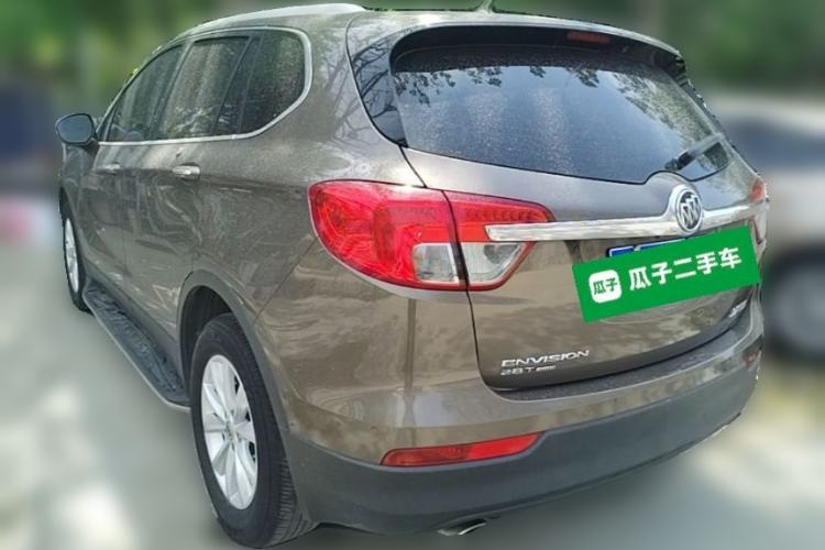 Used Buick Envision 2016 28T Four-Wheel Drive Elite Version Rear Left 45 Deg