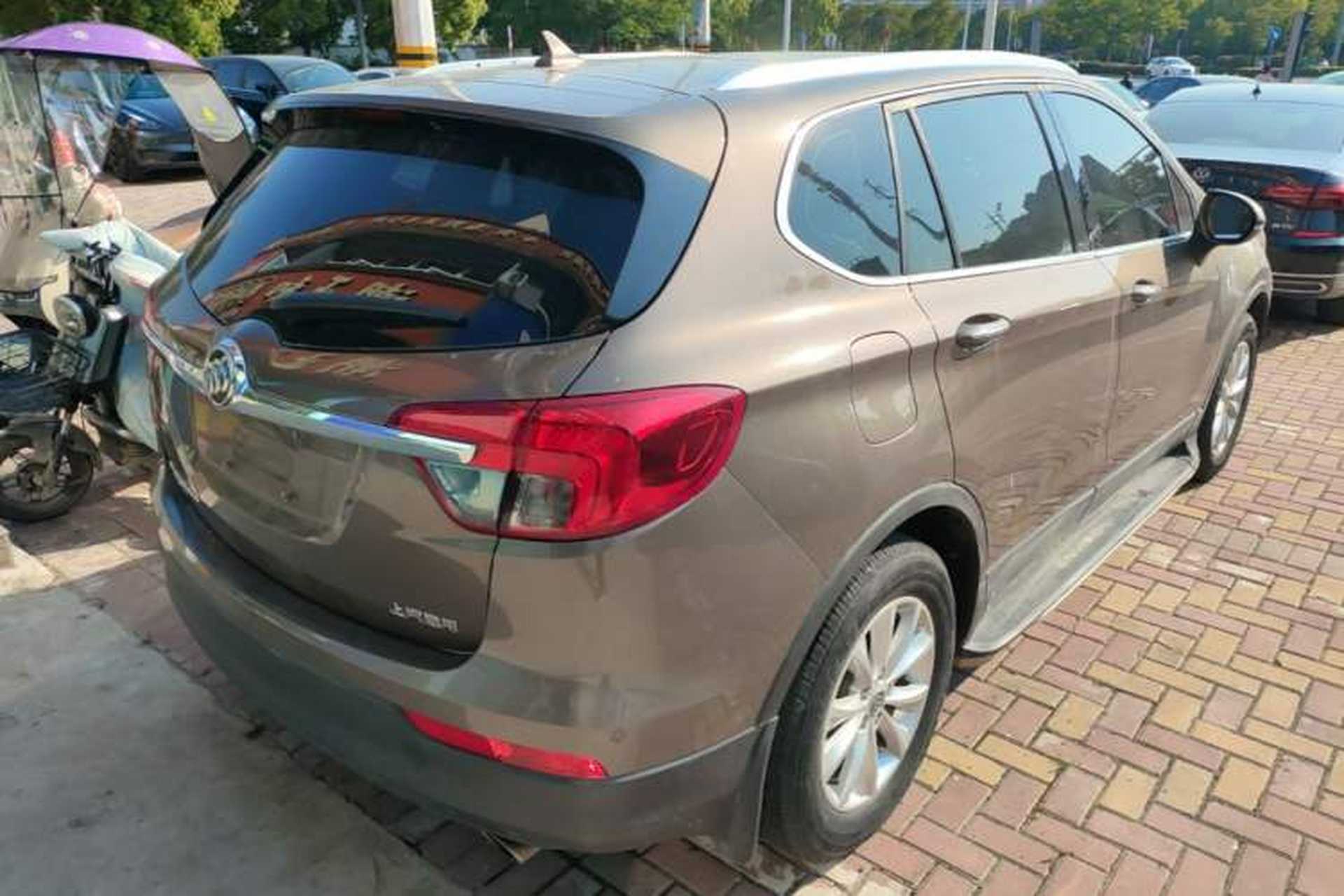 Used Buick Envision 2016 28T Four-Wheel Drive Luxury Model Rear Right 45 Deg