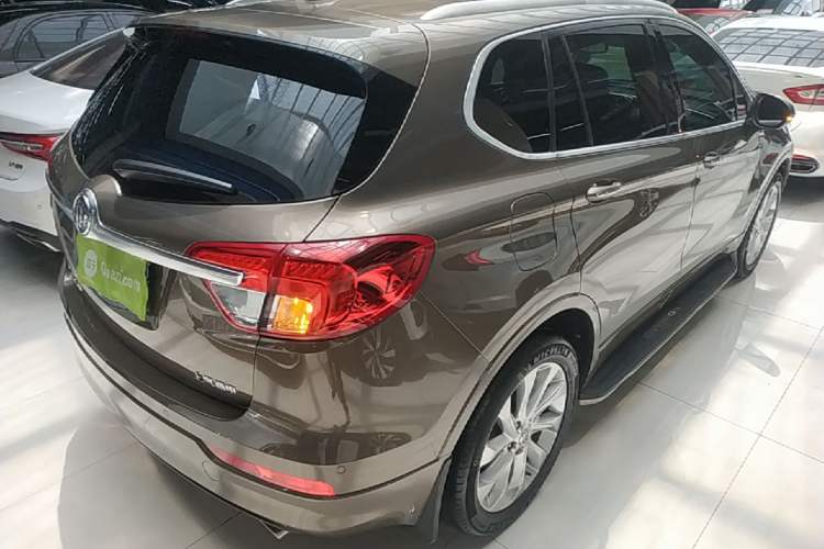 Used Buick Envision 2016 28T All-Wheel-Drive All-Terrain Sport Flagship Edition Rear Right 45 Deg