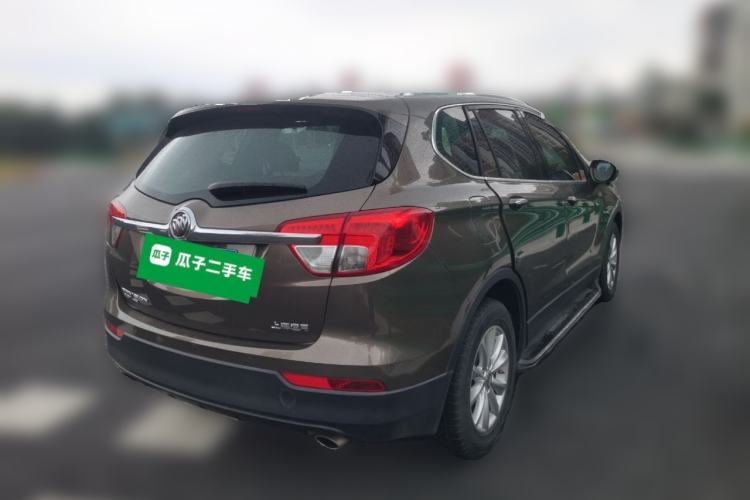 Used Buick Envision 2016 28T Four-Wheel Drive Luxury Model Rear Right 45 Deg