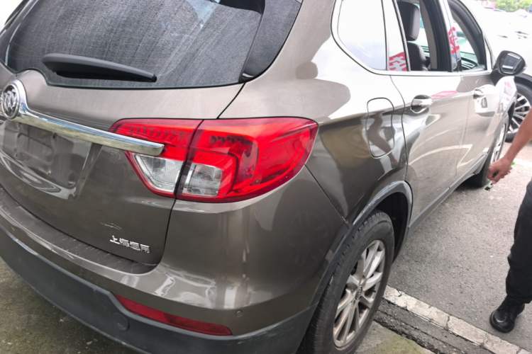 Used Buick Envision 2016 20T Two-Wheel-Drive Elite Model Rear Right 45 Deg