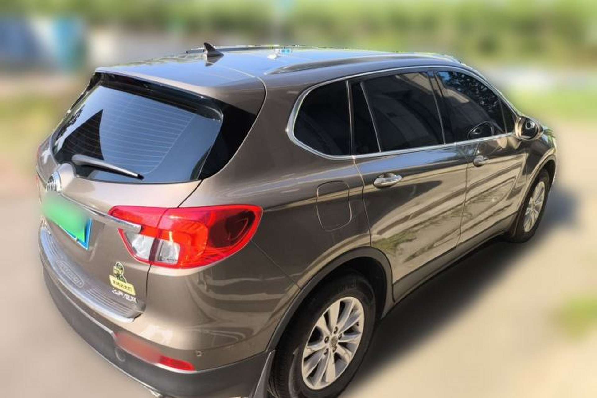 Used Buick Envision 2016 28T Four-Wheel Drive Luxury Model Rear Right 45 Deg