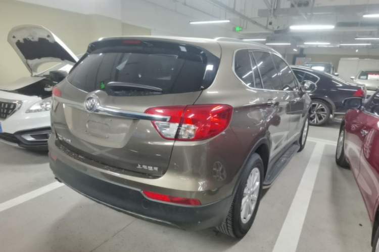 Used Buick Envision 2016 20T Two-Wheel-Drive Elite Model Rear Right 45 Deg