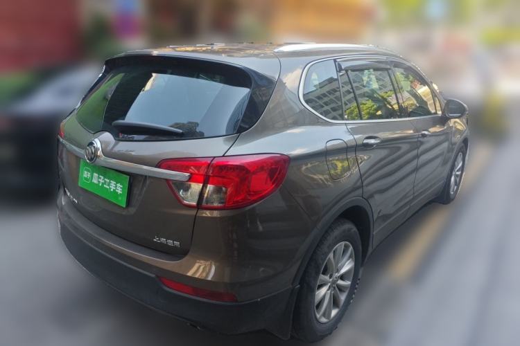 Used Buick Envision 2016 28T Four-Wheel Drive Luxury Model Rear Right 45 Deg