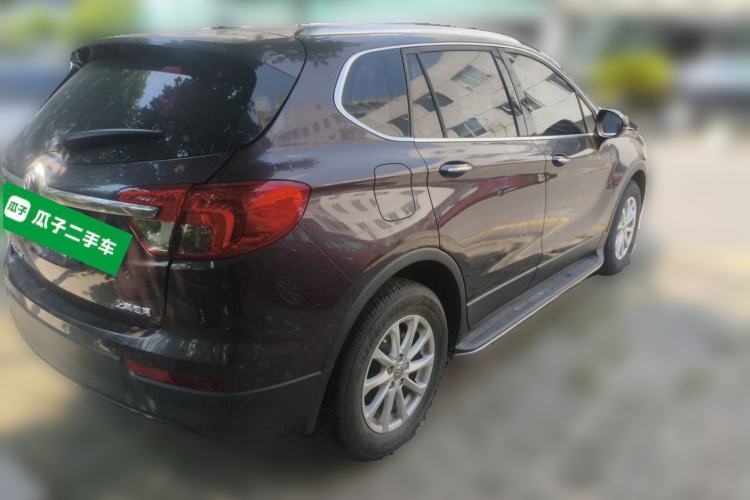 Used Buick Envision 2016 20T Two-Wheel Drive Leading Version Rear Right 45 Deg