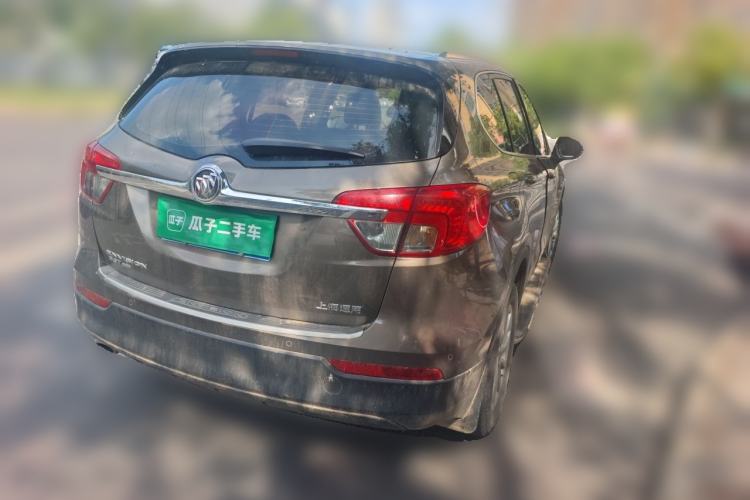 Used Buick Envision 2016 20T Four-Wheel Drive Luxury Model Rear Right 45 Deg