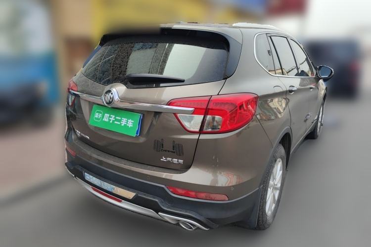Used Buick Envision 2016 20T Two-Wheel-Drive Elite Model Rear Right 45 Deg
