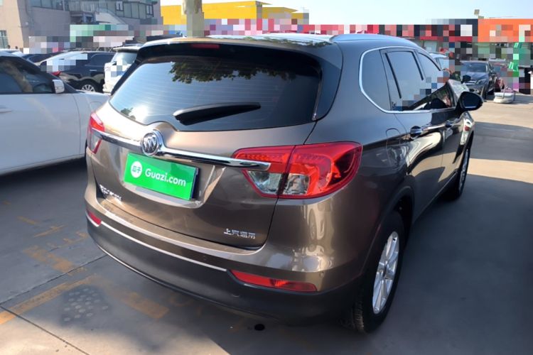 Used Buick Envision 2016 20T Two-Wheel-Drive Elite Model Rear Right 45 Deg