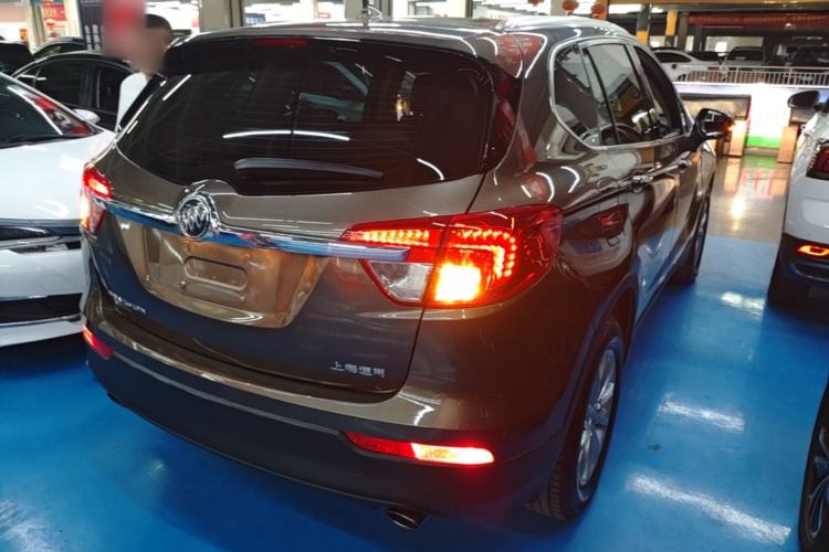 Used Buick Envision 2016 28T Four-Wheel Drive Luxury Model Rear Right 45 Deg