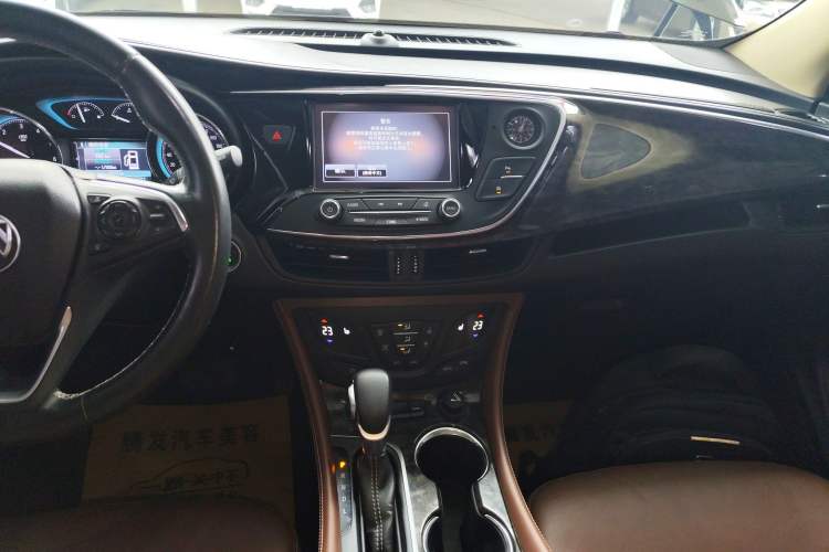 Used Buick Envision 2016 28T Four-Wheel Drive Elite Version Audio And AC Panel