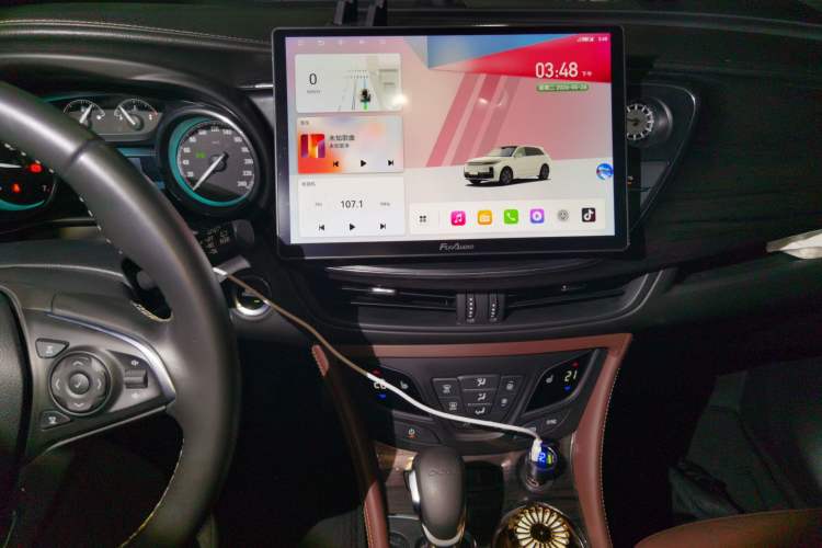 Used Buick Envision 2016 20T Two-Wheel-Drive Elite Model Audio And AC Panel