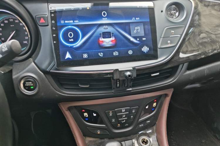 Used Buick Envision 2016 20T Two-Wheel-Drive Elite Model Audio And AC Panel