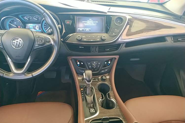 Used Buick Envision 2016 28T Four-Wheel Drive Elite Version Audio And AC Panel
