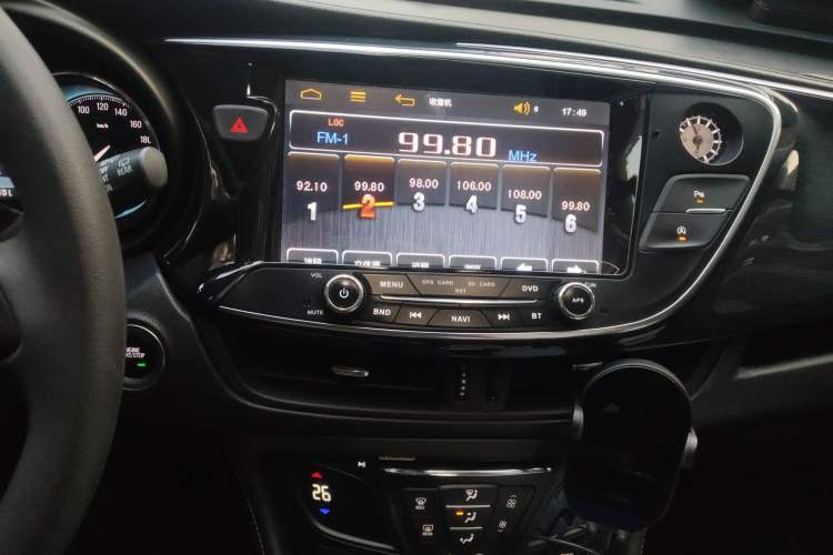 Used Buick Envision 2016 20T Two-Wheel Drive Leading Version Audio And AC Panel