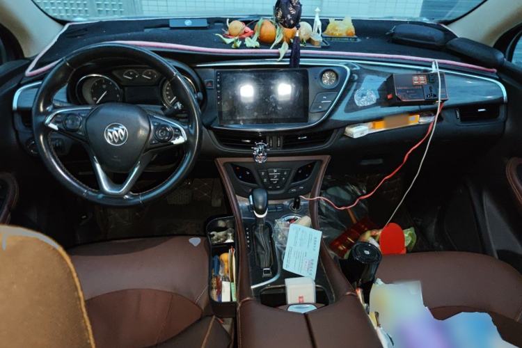 Used Buick Envision 2016 28T Four-Wheel Drive Elite Version Center Console