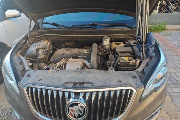 Used Buick Envision 2016 28T Four-Wheel Drive Elite Version Engine Bay