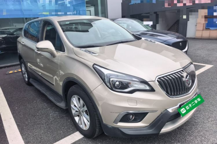 Used Buick Envision 2016 28T Four-Wheel Drive Elite Version Front Right 45 Deg