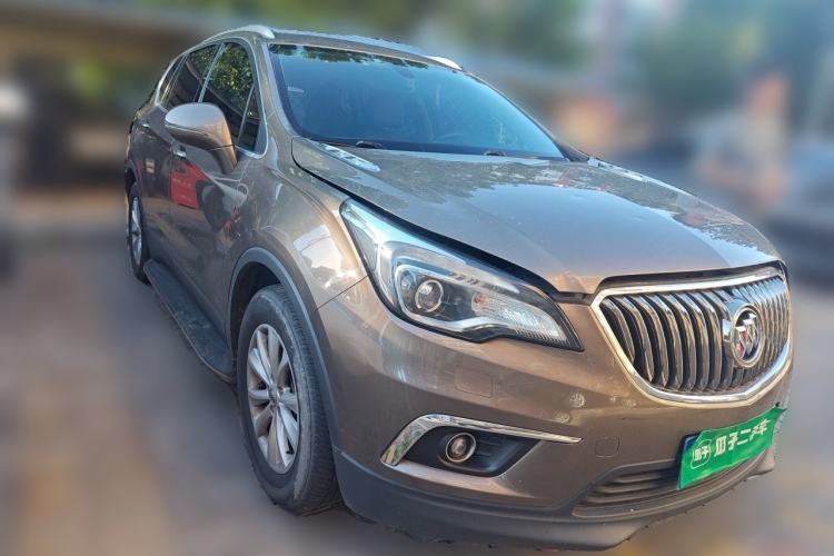 Used Buick Envision 2016 28T Four-Wheel Drive Elite Version Front Right 45 Deg