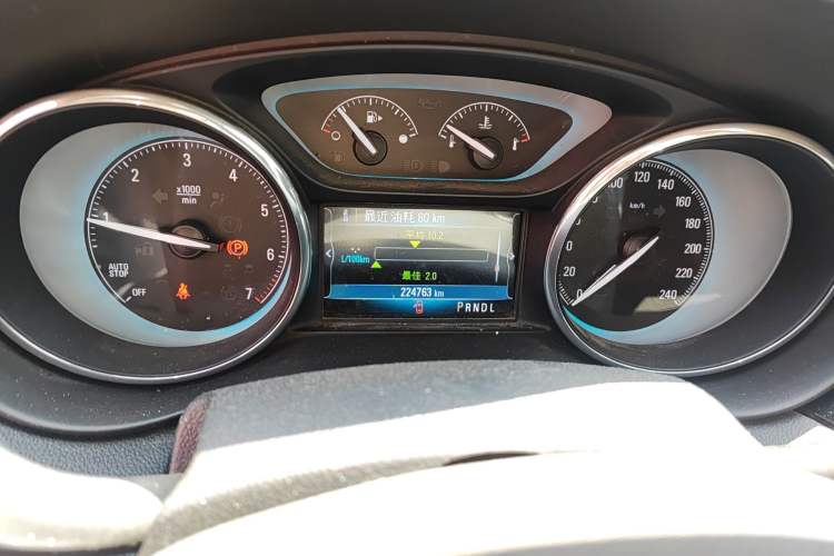 Used Buick Envision 2016 20T Two-Wheel-Drive Elite Model Instrument Cluster