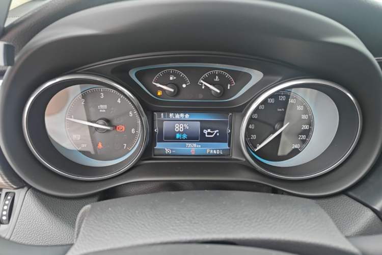 Used Buick Envision 2016 20T Two-Wheel-Drive Elite Model Instrument Cluster
