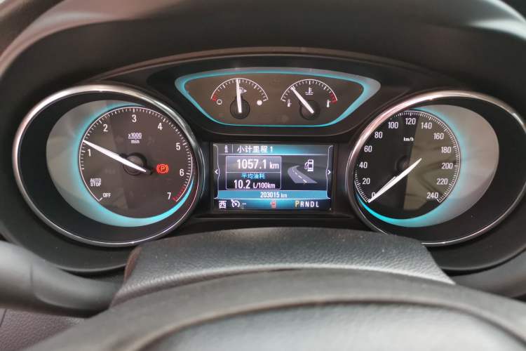 Used Buick Envision 2016 20T Four-Wheel Drive Luxury Model Instrument Cluster