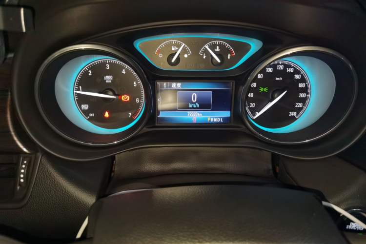 Used Buick Envision 2016 20T Two-Wheel-Drive Elite Model Instrument Cluster