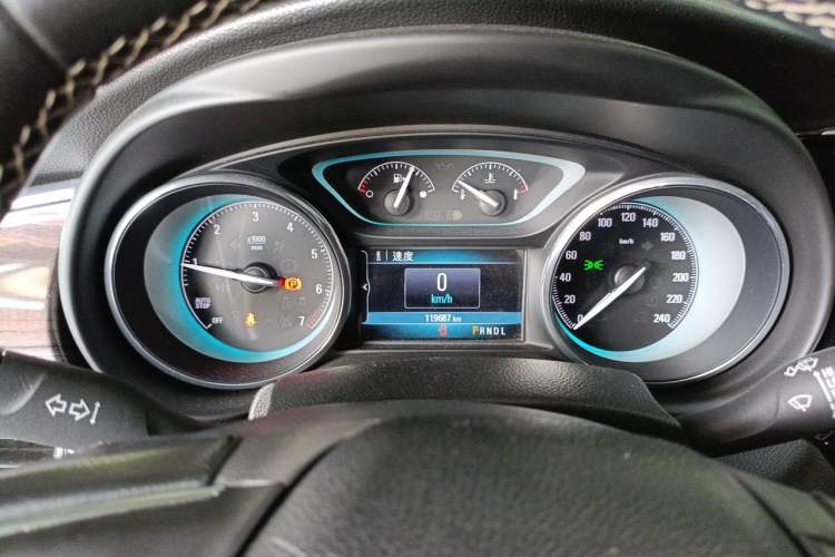 Used Buick Envision 2016 20T Two-Wheel-Drive Elite Model Instrument Cluster