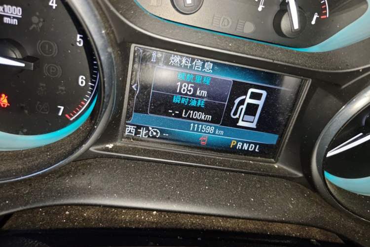 Used Buick Envision 2016 28T Four-Wheel Drive Elite Version Odometer Close Up
