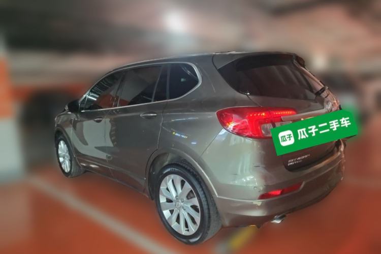 Used Buick Envision 2016 28T All-Wheel-Drive All-Terrain Sport Flagship Edition Rear Left 45 Deg