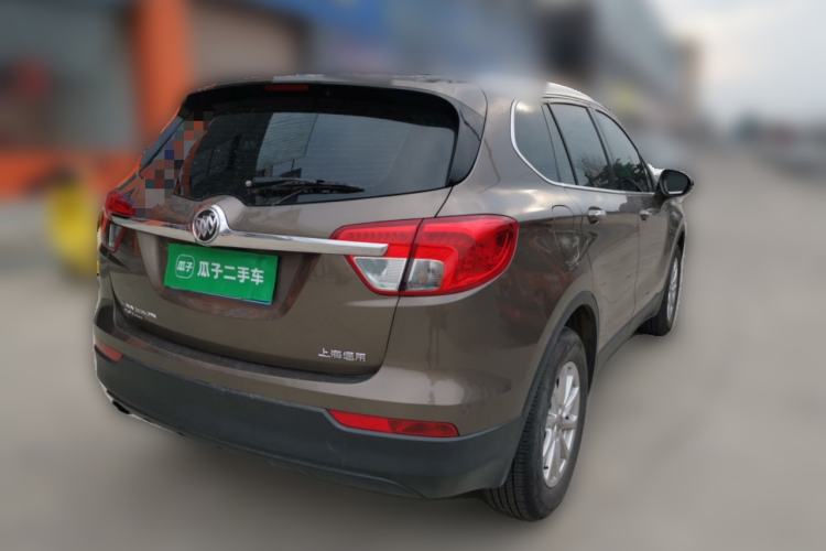 Used Buick Envision 2016 20T Four-Wheel Drive Luxury Model Rear Right 45 Deg