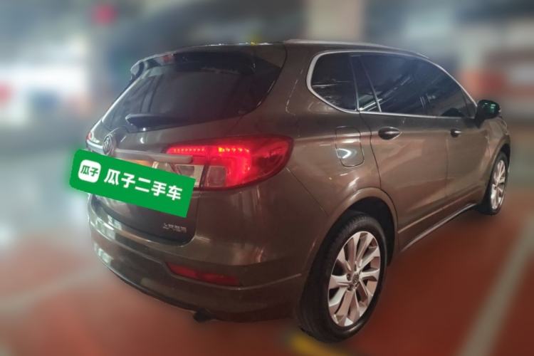 Used Buick Envision 2016 28T All-Wheel-Drive All-Terrain Sport Flagship Edition Rear Right 45 Deg