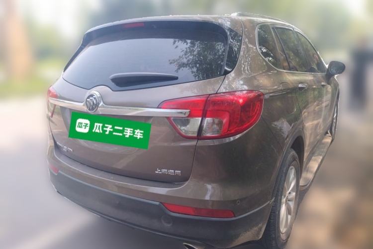 Used Buick Envision 2016 28T Four-Wheel Drive Luxury Model Rear Right 45 Deg