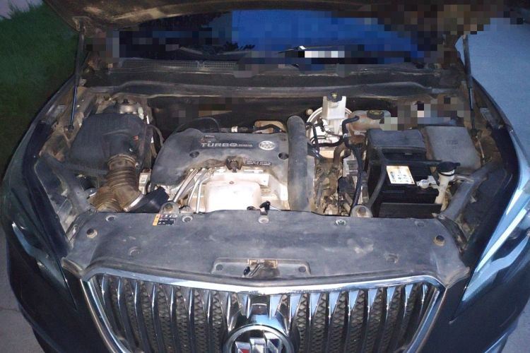 Used Buick Envision 2016 28T Four-Wheel Drive Elite Version Engine Bay