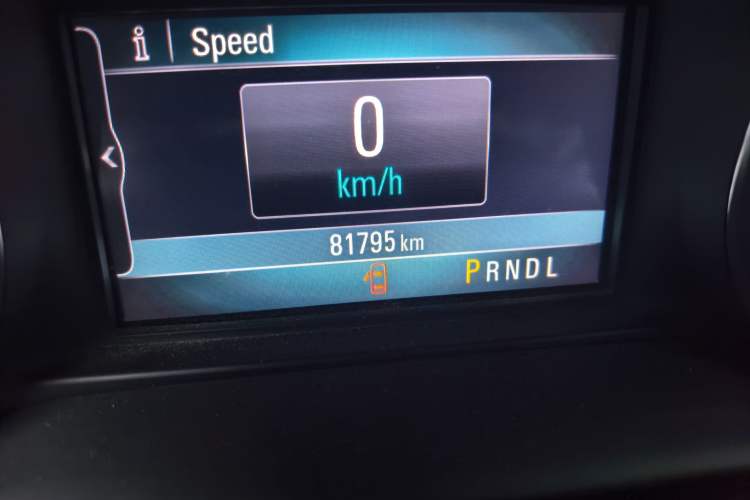Used Buick Envision 2016 20T Two-Wheel Drive Leading Version Odometer Close Up