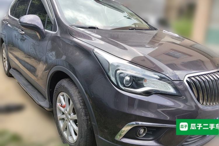 Used Buick Envision 2016 20T Two-Wheel-Drive Elite Model Front Right 45 Deg