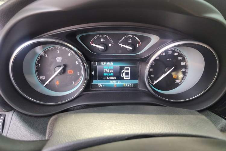 Used Buick Envision 2016 20T Two-Wheel-Drive Elite Model Instrument Cluster
