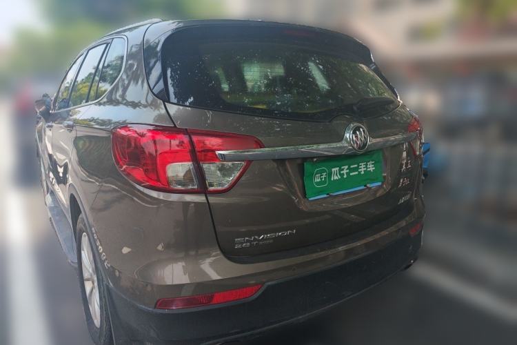 Used Buick Envision 2016 28T Four-Wheel Drive Luxury Model Rear Left 45 Deg