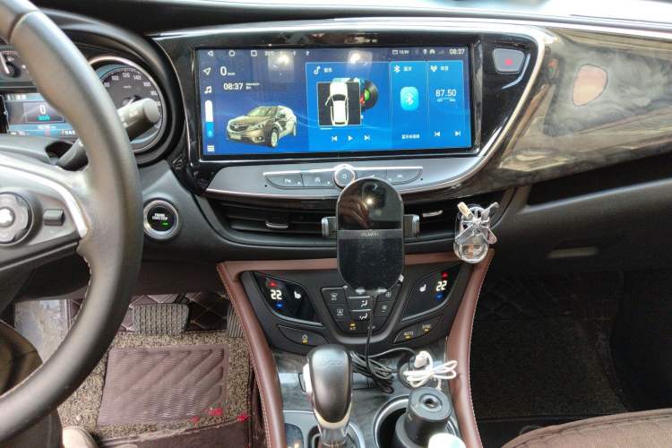 Used Buick Envision 2016 20T Four-Wheel Drive Elite Model Audio And AC Panel