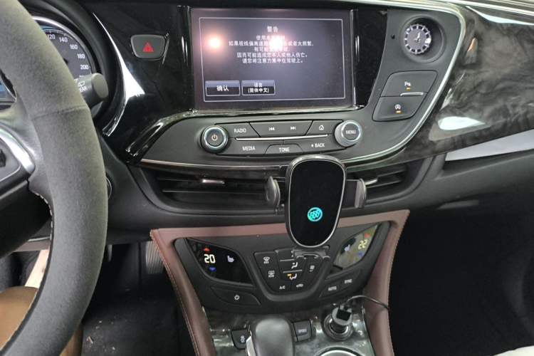 Used Buick Envision 2016 28T Four-Wheel Drive Elite Version Audio And AC Panel