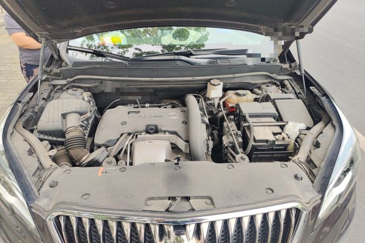 Used Buick Envision 2016 28T Four-Wheel Drive Elite Version Engine Bay