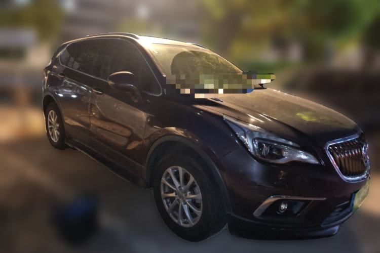 Used Buick Envision 2016 20T Two-Wheel-Drive Elite Model Front Right 45 Deg