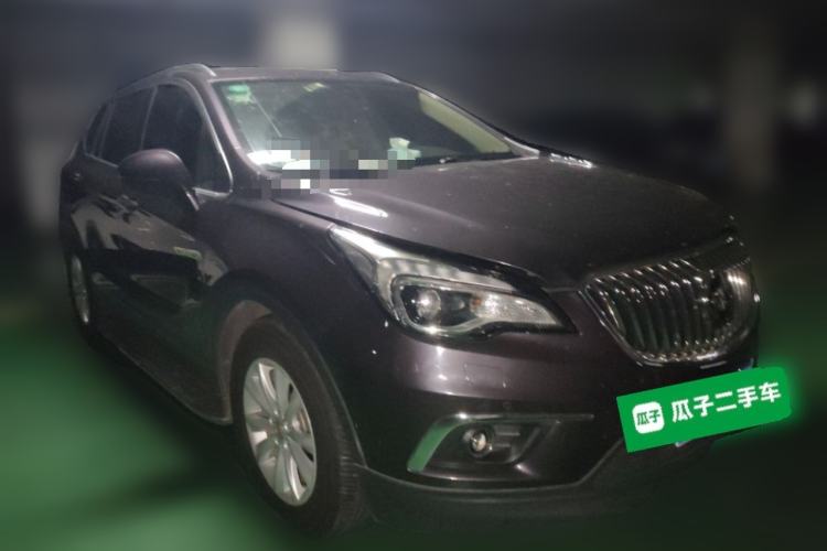 Used Buick Envision 2016 28T Four-Wheel Drive Luxury Model Front Right 45 Deg