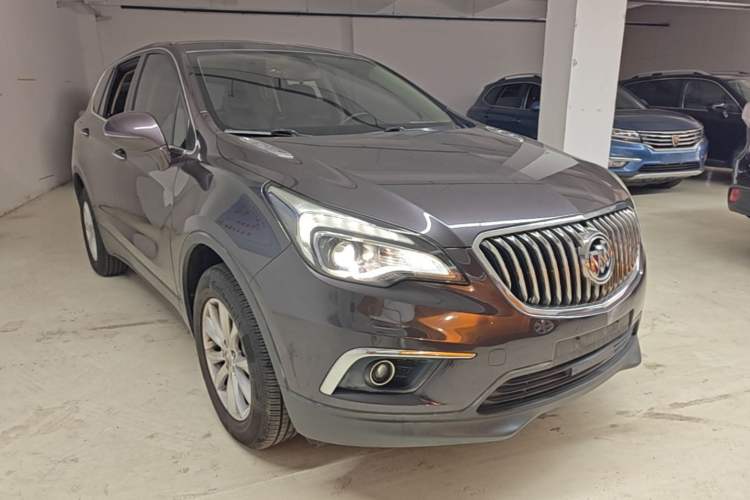 Used Buick Envision 2016 28T Four-Wheel Drive Elite Version Front Right 45 Deg