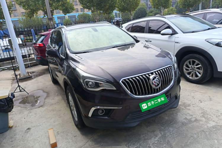 Used Buick Envision 2016 20T Two-Wheel-Drive Elite Model Front Right 45 Deg