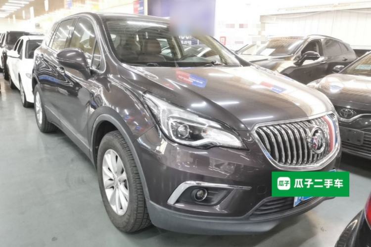 Used Buick Envision 2016 28T Four-Wheel Drive Elite Version Front Right 45 Deg