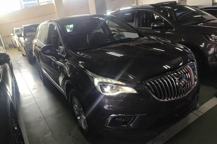Used Buick Envision 2016 28T Four-Wheel Drive Elite Version Front Right 45 Deg