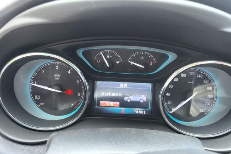Used Buick Envision 2016 20T Two-Wheel-Drive Elite Model Instrument Cluster