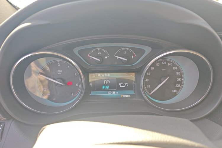 Used Buick Envision 2016 20T Two-Wheel-Drive Elite Model Instrument Cluster