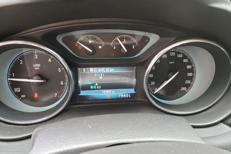 Used Buick Envision 2016 20T Two-Wheel-Drive Elite Model Instrument Cluster